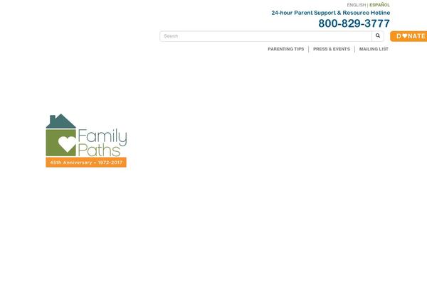 familypaths.org site used Familypaths