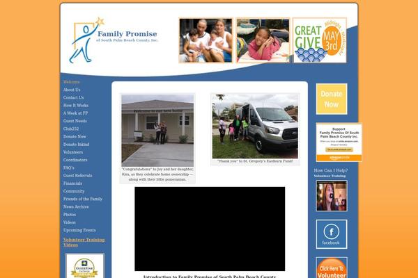 FamilyPromise WordPress theme, websites list used FamilyPromise theme FamilyPromise theme websites examples