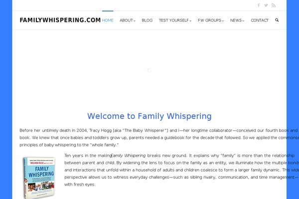 familywhispering.com site used Posh