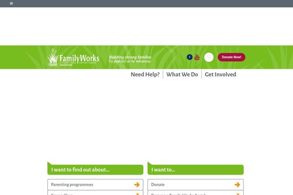 Welfare-child theme site design template sample