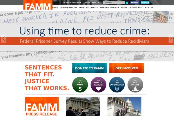 famm.org site used Famm