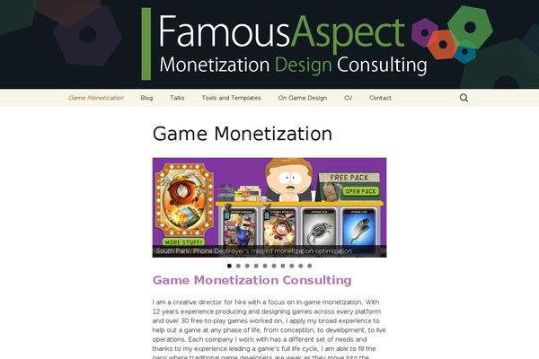 Twenty Thirteen theme site design template sample