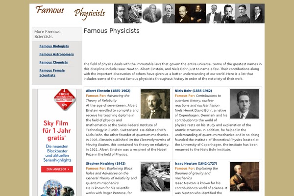 famous2 WordPress theme, websites list used famous2 theme famous2 theme websites examples