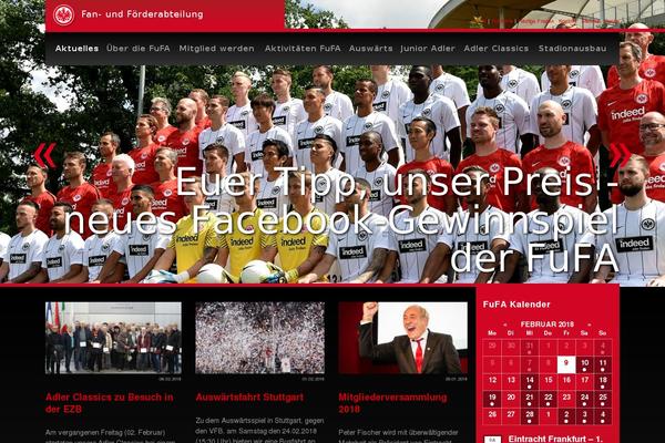 fanabteilung.de site used Eintracht