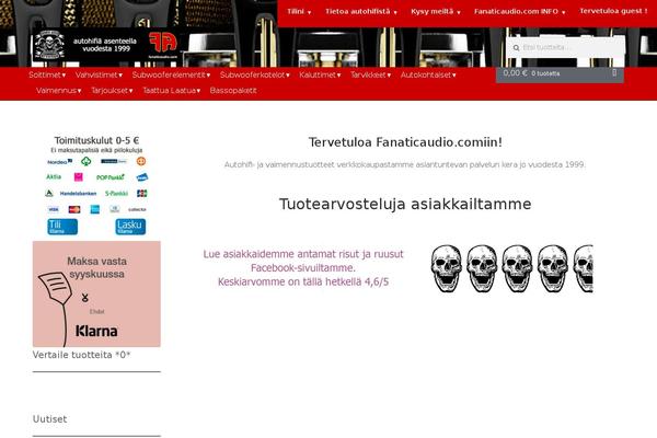 fanaticaudio.com site used Storefront-child-theme-master