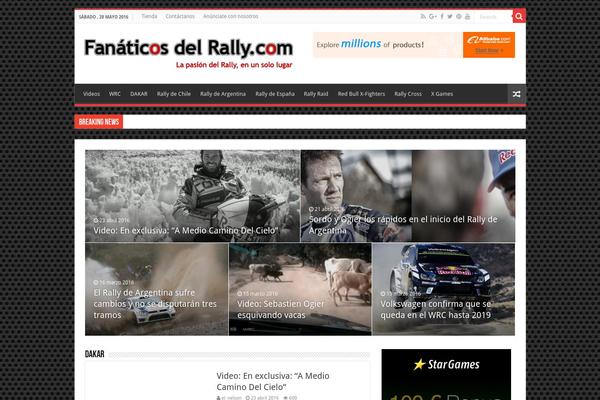 Sahifa theme site design template sample