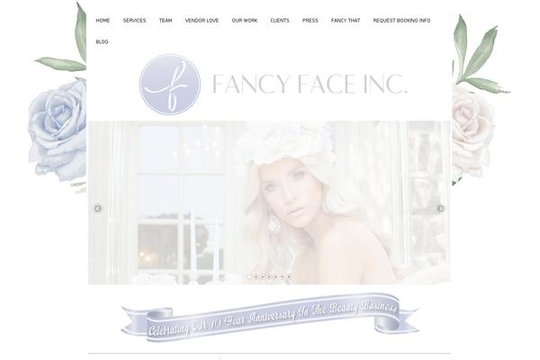 fancyface.ca site used Theme918