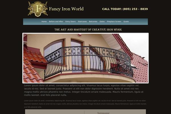 Twenty Eleven theme site design template sample