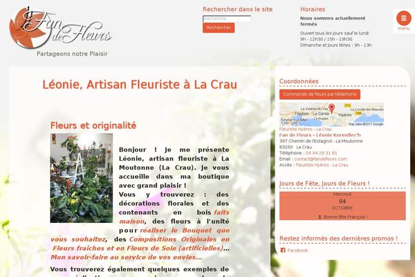 fandefleurs.com site used Fan-de-fleurs