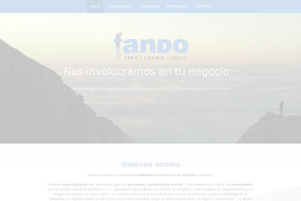 fando.es site used Flatty7