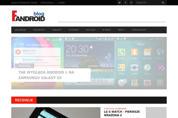 fandroid.com.pl site used Newstar