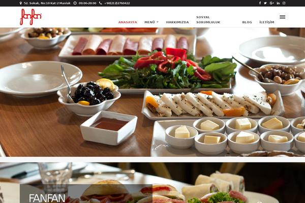 Grandrestaurant theme site design template sample