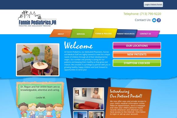 fanninpediatrics.com site used Fannin