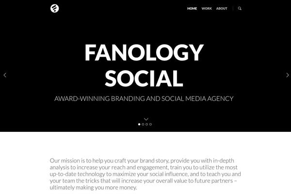 Salient theme site design template sample