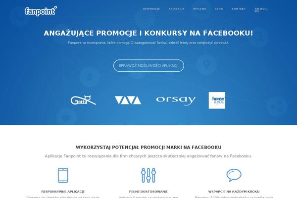 fanpoint.pl site used Hygge