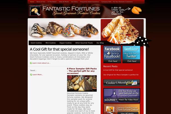 Fresh News theme site design template sample