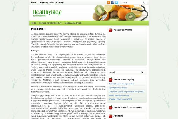 fantastyka.net site used Healthyblog