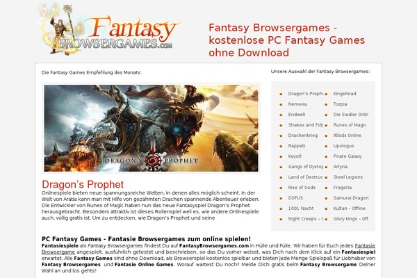 fantasybrowsergames.com site used Fantasyspiele