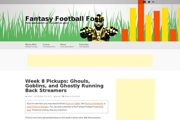 Gumbo theme site design template sample