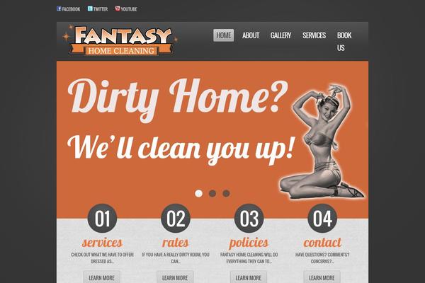 fantasyhomecleaning.com site used Theme1315