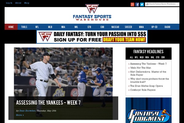 fantasysportswarehouse.com site used Fsw