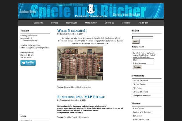 fantasystronghold.de site used Rockinpaper-3col-1
