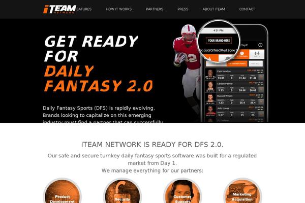 fantasyup.com site used Iteam