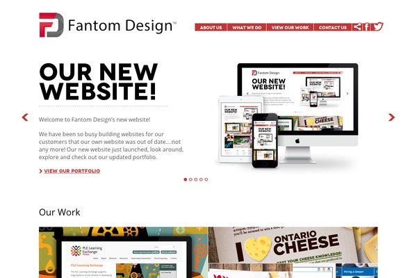 fantomdesign.com site used Fantomdesign