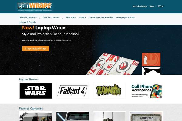 fanwraps.net site used Fanwraps