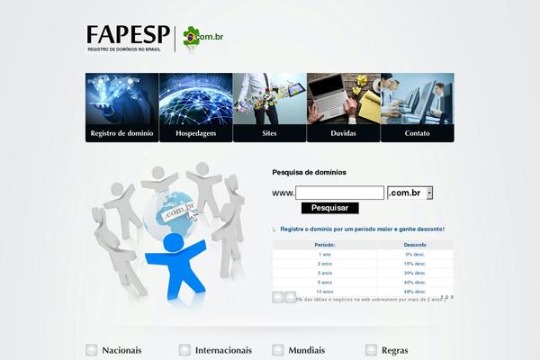 fapesp.org site used Theme1358