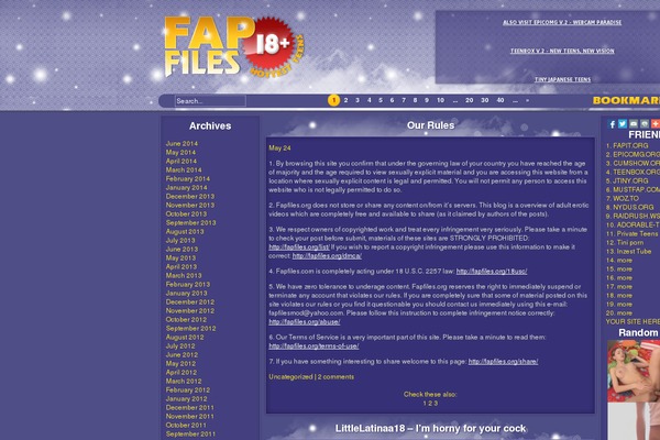 fapfiles.org site used Fapdiz