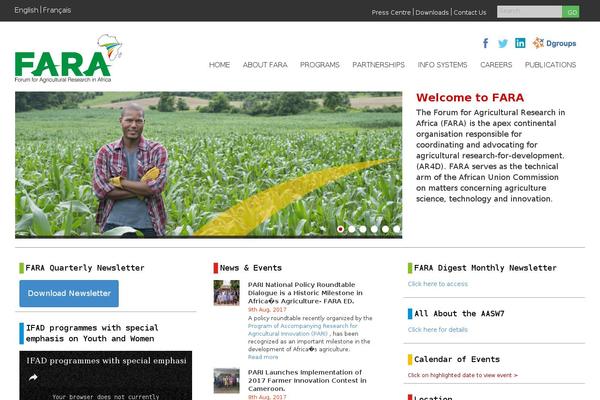 faraafrica.org site used Fara