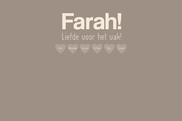 farahvanderzijden.com site used Farah