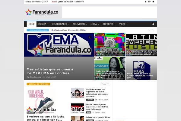 NewsMag theme site design template sample