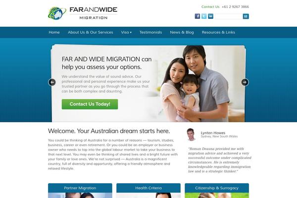 farandwidemigration.com site used Fawd