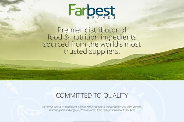 Farbest WordPress theme, websites list used Farbest theme Farbest theme websites examples