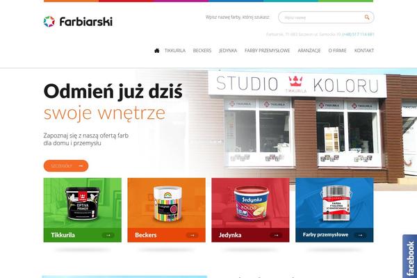 Site using Facebook Likebox Slider by ARScode plugin