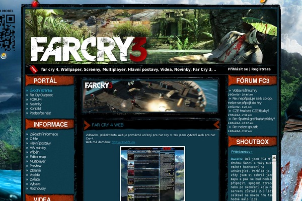 farcry3.cz site used Farcry3.cz