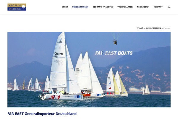 kroeslin-yachting theme websites examples