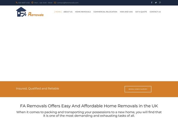 Structure theme site design template sample
