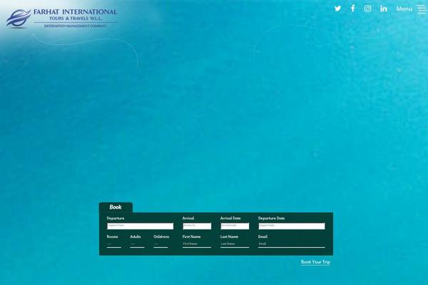 farhat-tours.com site used Farhat