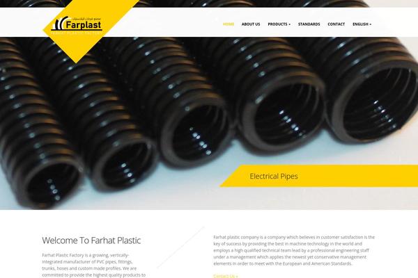 Porto theme site design template sample