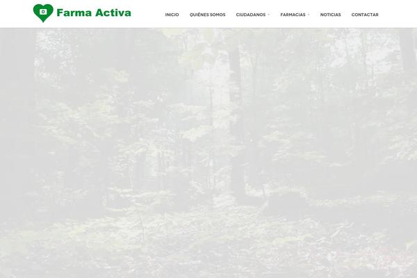 Savia theme site design template sample