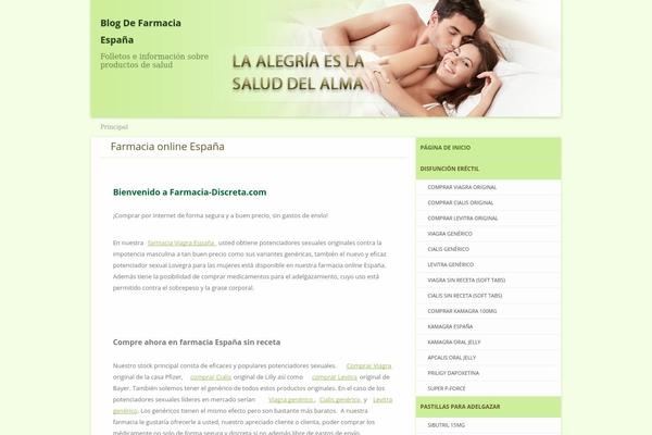 Twenty Twelve theme site design template sample