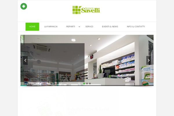 farmaciasavelli.it site used Farmacia-savelli-template