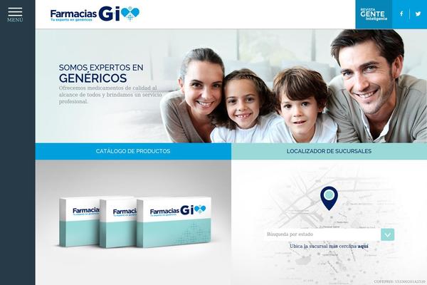 farmaciasgi.com.mx site used Farmaciasgi