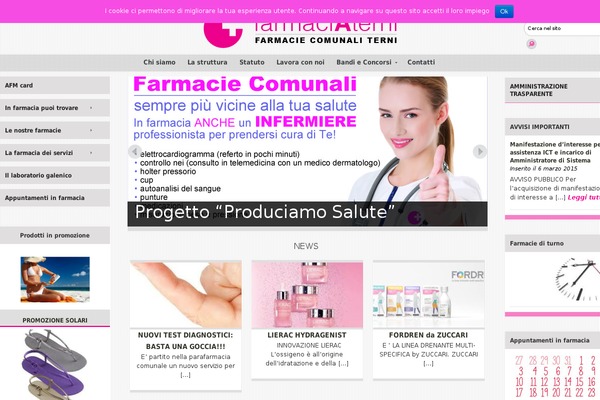 farmaciaterni.it site used Afm