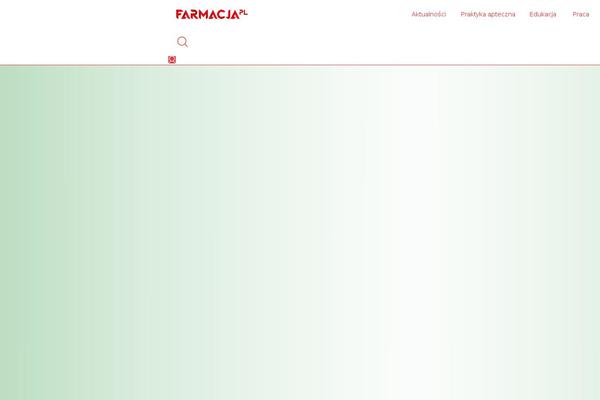 Site using Farmacja-marketing plugin