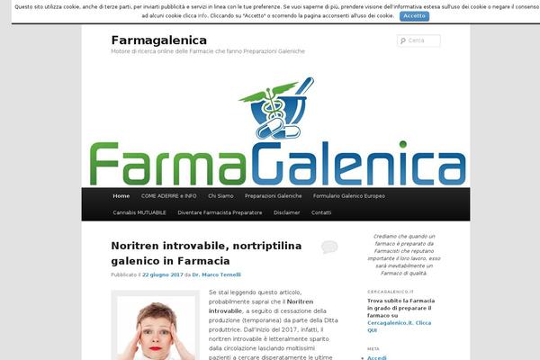 farmagalenica.it site used Bloggo