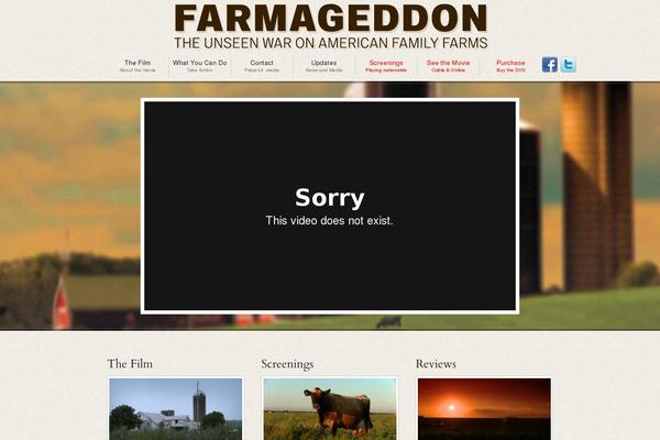 farmageddonmovie.com site used Avisio